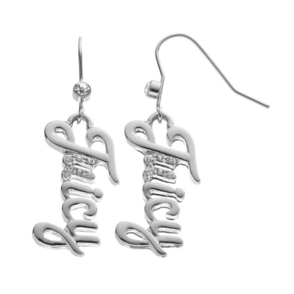 Juicy Couture Jewelry - JUICY COUTURE Women’s Silver Juicy Drop Earrings